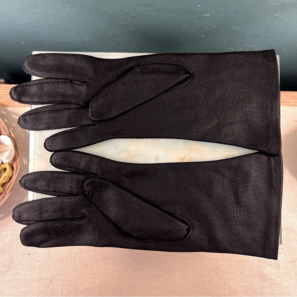 FOSNES Vintage Croc Texture Gloves